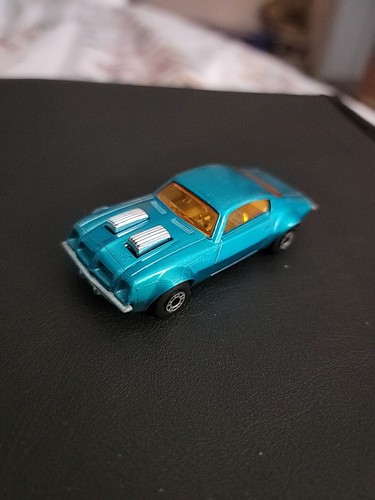 1975 Streichholzschachtel Pontiac Firebird Lesney-n0.4 superschnell