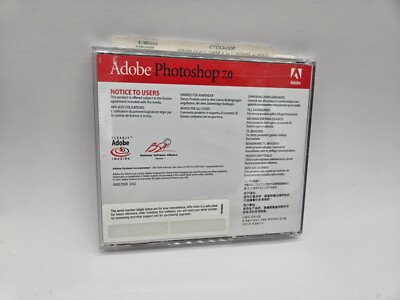 Adobe Photoshop 7.0.1 CD Upgrade Mac OS With Serial Number