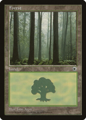 20 Basic Land - SAME ART - Forest - Portal - MP-NM - Magic MTG FTG