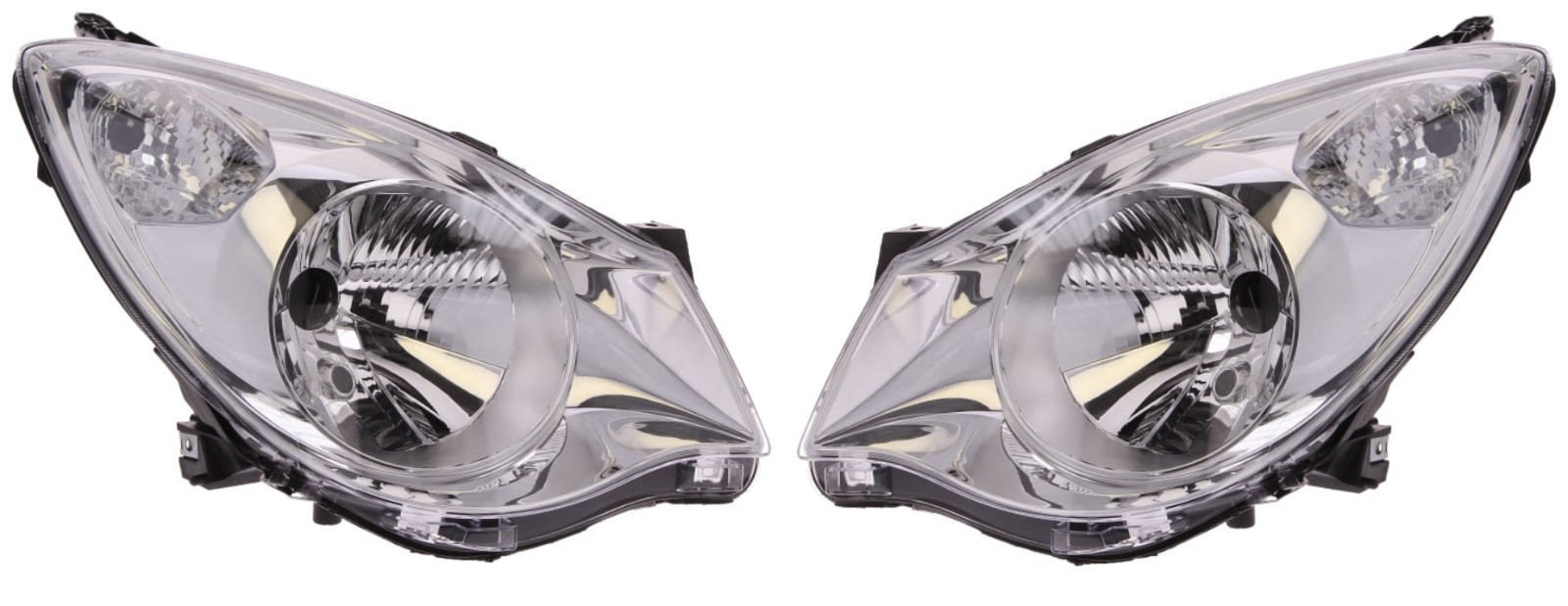 2x Phare avant Opel Agila B avec moteur optique H4 gauche droit pour modèles 2008 à 2014