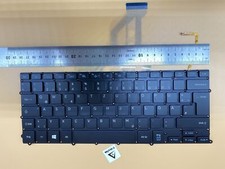 Tastiera DE tastiera nera con cornice, illuminazione per SAMSUNG NP900X3G-K59S