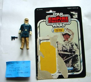 Vintage Kenner Star Wars Han Solo Hoth W Imperio Contraataca 32 Bk Tarjeta W Orig Acc M62 Ebay