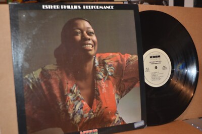 ESTHER PHILLIPS: PERFORMANCE; 1974 KUDU 18 MINT- WHITE LABEL PROMO LP
