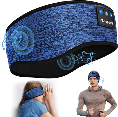 Ink-Topoint Sleep Headphones Headband Bluetooth Soft