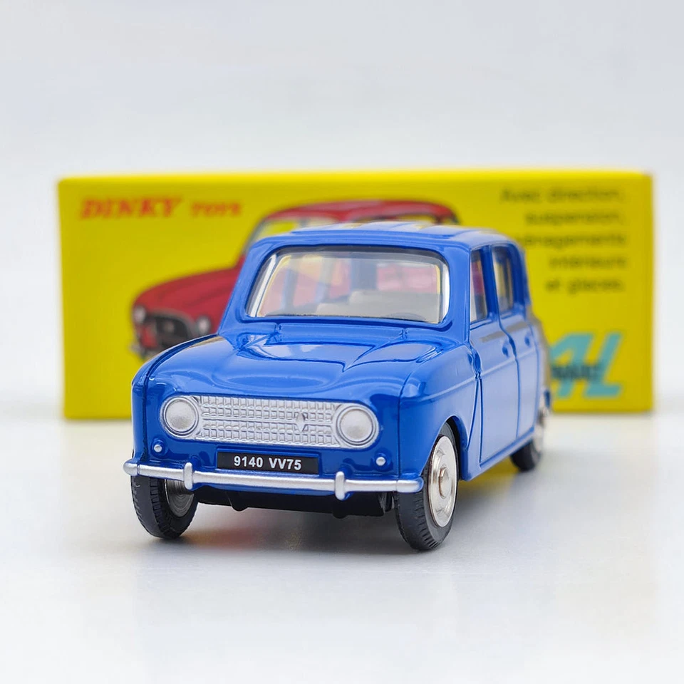 1:43 Atlas Dinky Toys 518 Renault 4L Diecast Models Car Collection - Immagine 4 di 4