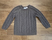 Zara Baby Knit Wear Sweater Toddlers Kids 3/4 Years Green L/S Buttons Cable Top