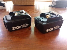 Li-ion 2 Pack 18V 5.0Ah BL1850B Battery Replacement - Lithium Ion