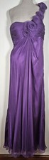 Cinderella Divine Dress Cold Shoulder with Rosettes Stunning Elegant Size  10