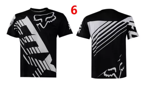 Herren Bike Motocross Jersey Fahrrad Sportswear Downhill MTB Trikott T-Shirt - Bild 12 von 37