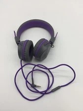 JLAB JBuddies Studio HP Wired Kids Headphones Gray/Purple