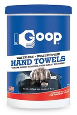 90-Pack Waterless Hand Cleaner Towels 10"x12" Multi-Purpose Heavy-Duty Wipes