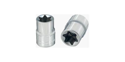 KS TOOLS 1/4'' CHROMEplus Torx-E-Stecknuss, E10