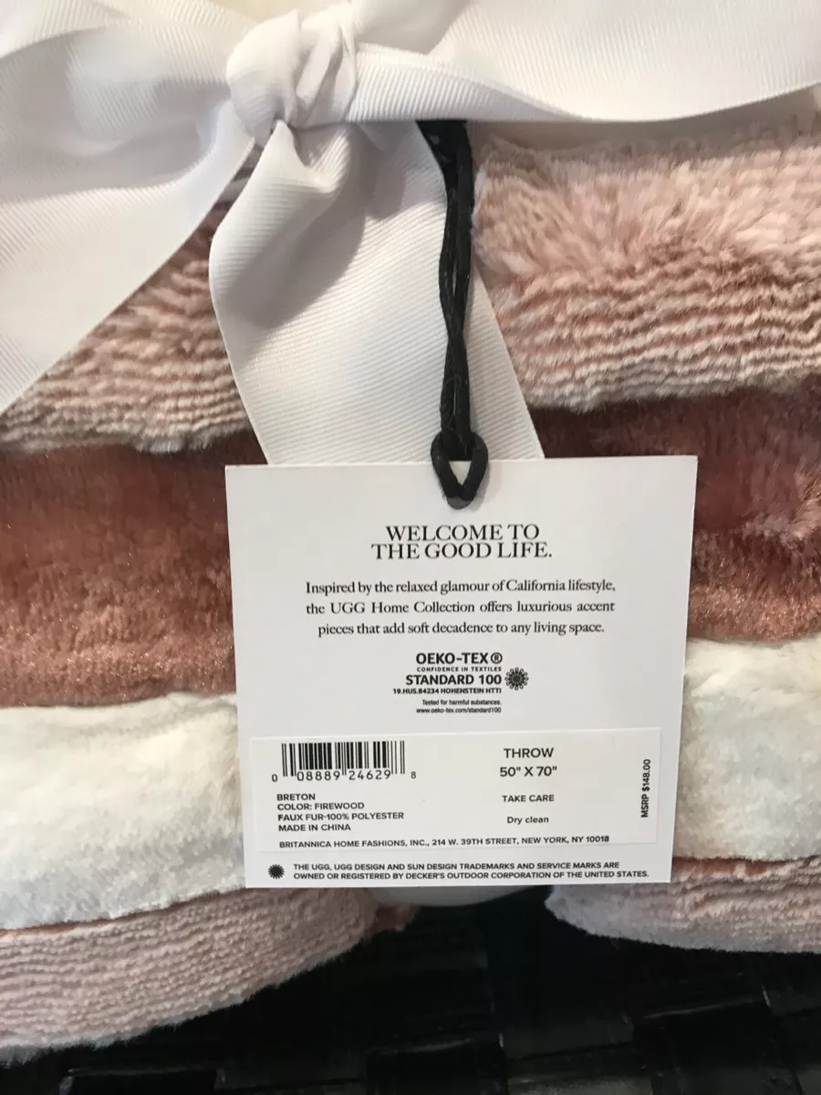 Pink ugg blanket new arrivals