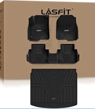 LASFIT Floor Mats & Cargo Mat for Honda CR-V 2023-2026 All Weather Protector