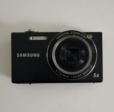Samsung SH100 Compact Digital Camera 5x Optical Zoom Wi-Fi Black USB