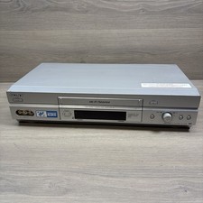Sony SLV-N750 VCR VHS HI-FI Video Cassette Recorder Player No Remote TESTED