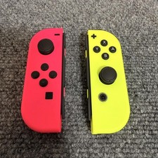 Nintendo Switch Joy-Con Controller Pair Neon Red Yellow OEM Wireless Bluetooth