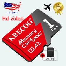 128GB 256GB 1TB Micro SD Card Memory Card TF Card with Free Adapter High Speed