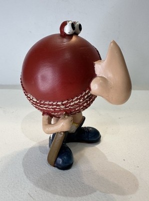 Vintage Cricketspieler Brille Brille Cricket Ball Halter Nase Ornament Wohndeko