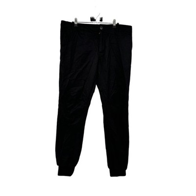 KITH Jogger Pants Womens Size 33 Utility Trouser Black Cotton High Rise Casual