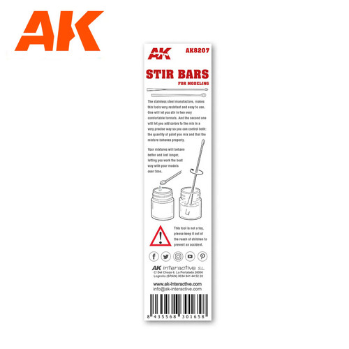 AK Barre di agitazione modellismo interattivo - Foto 2 di 2