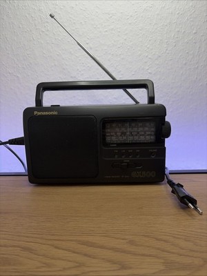 Panasonic GX500  4-Band Receiver Radio - Schwarz - Voll Funktionsfähig Vintage