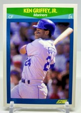 1990 Score Rising Stars Ken Griffey Jr. #3 -Perfect Centering - Fresh Pull