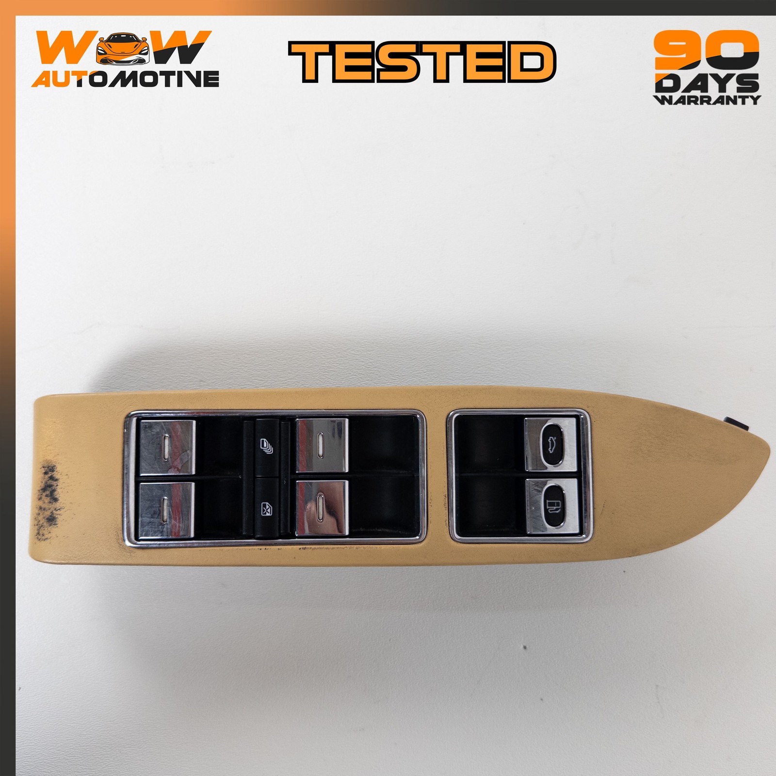 04-18 BENTLEY CONTINENTAL GTC GT FRONT LEFT MASTER WINDOW CONTROL SWITCH OEM