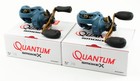 (LOT OF 2) QUANTUM SMOKE X SMX101SPT 6.1:1 GEAR RATIO LEFT HAND BAITCAST REEL — photo 1
