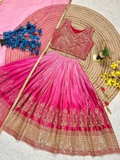 Kids Baby Girls Lehenga choli Ready to Wear Reception Party Wear