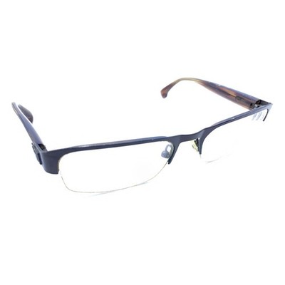 Republica Brown Metal Half Rim Rectangle Eyeglasses Frames 58-20 Women Men