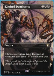 Kindred Dominance (Borderless) #640 Commander Masters