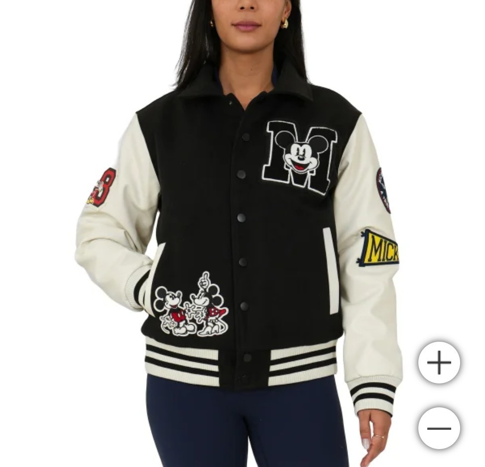 DISNEY Mickey Varsity Jacket Costco Unisex Mens S Womens Medium