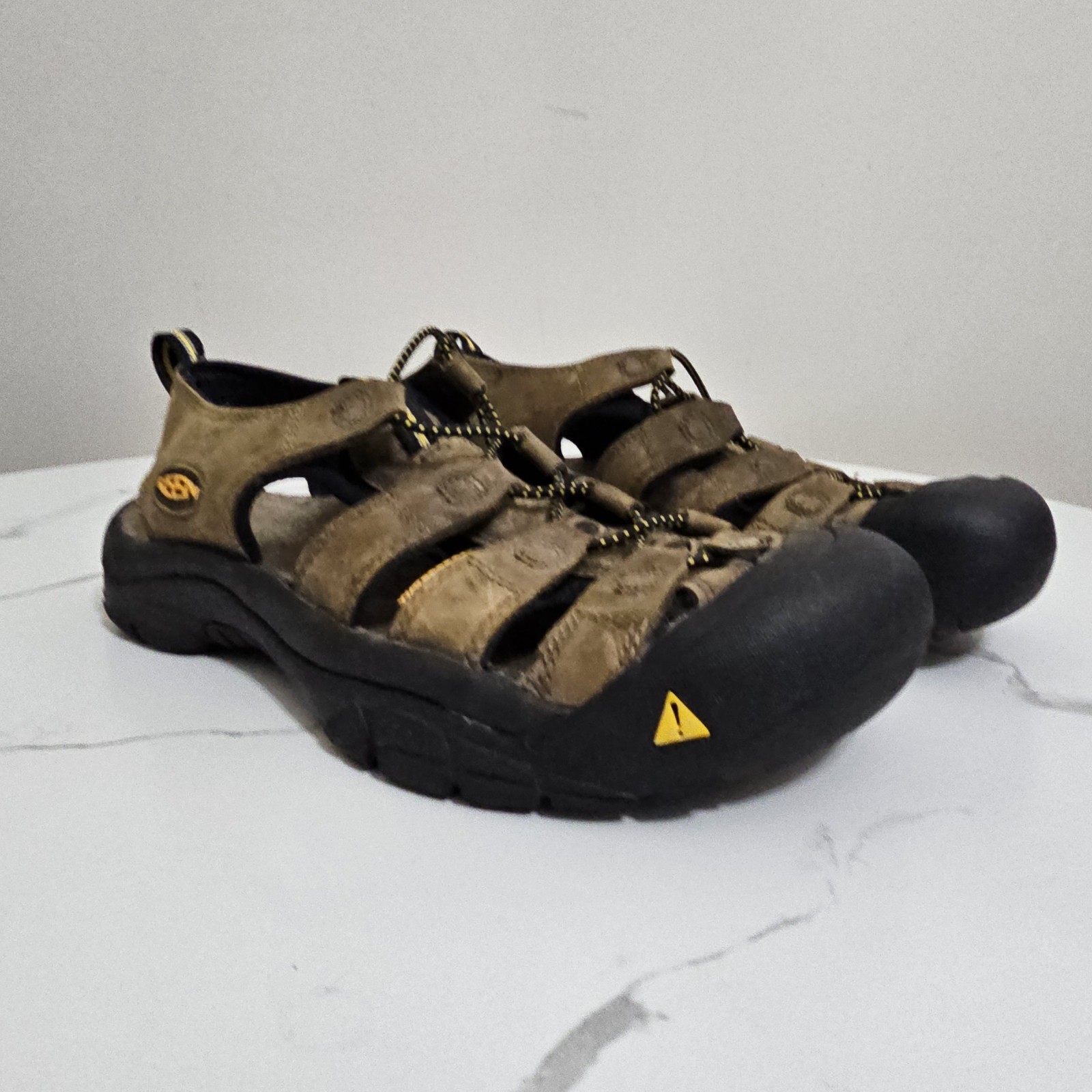 Keen Sandali Impermeabili Uomo 8 5 Pelle Marrone Sport 110220 BISN