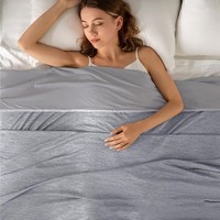 Cooling Weighted Blanket for Adults, Double-Sided Breathable Heavy Blanket