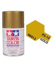 Tamiya 86013 PS-13 Gold Polycarbonate Lexan RC Spray Paint 100ml NEW