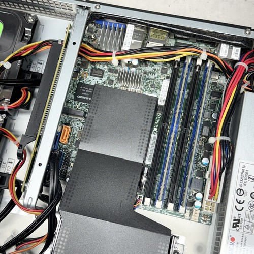 Supermicro 5018D-FN4T Xeon D-1541 8-Core Dual 10GbE 32GB RAM DDR4 No SSD 4TB HDD - Picture 11 of 13