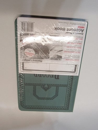 Neu versiegelt Vintage Boorum & Pease 66-150-R Schallplatten-/Kontobuch 150 Seiten Regeln - Bild 5 von 10