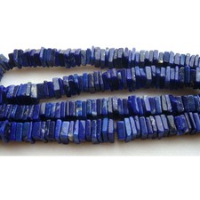 6.5-7mm Lapis Lazuli Heishi Beads, Lapis Lazuli Square Spacer Beads, Lapis