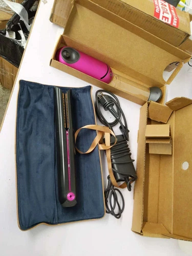 Dyson Corrale Hair Straightener - Black Nickel/Fuchsia - Open-box