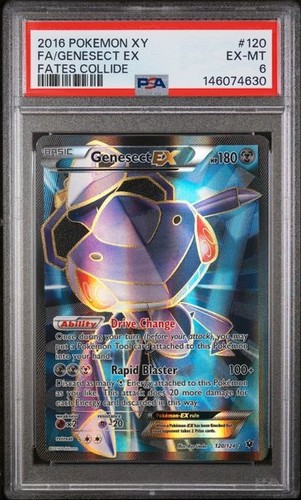 Genesect-EX graded PSA 6 for sale on eBay