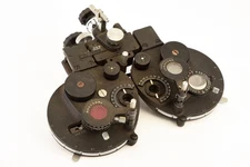 Bausch & Lomb Greens Minus Cylinder Manual Phoropter Refractor Vintage V27