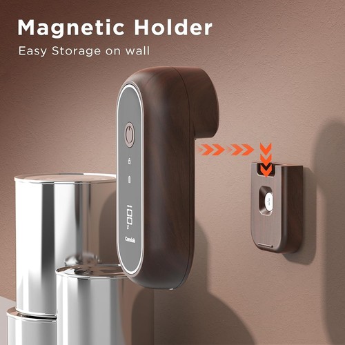 Rechargeable One-Touch Can Opener for Kitchen Use - Auto Shut-Off & Compact - Picture 7 of 8