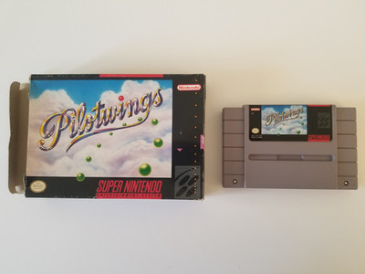 Pilotwings Pilot Wings (Super Nintendo SNES) Game and Box