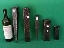 LOTTO 5 ANTICHI CUNEI CUNEO SPACCA LEGNA SPACCALEGNA FERRO VECCHIO. DM18