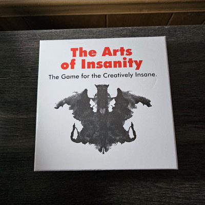 The Arts Of Insanity Adults Party Game | For 4-12 Players 99% Complete Read Desc