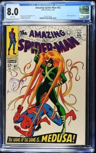 Amazing Spider-Man 62 CGC 8.0