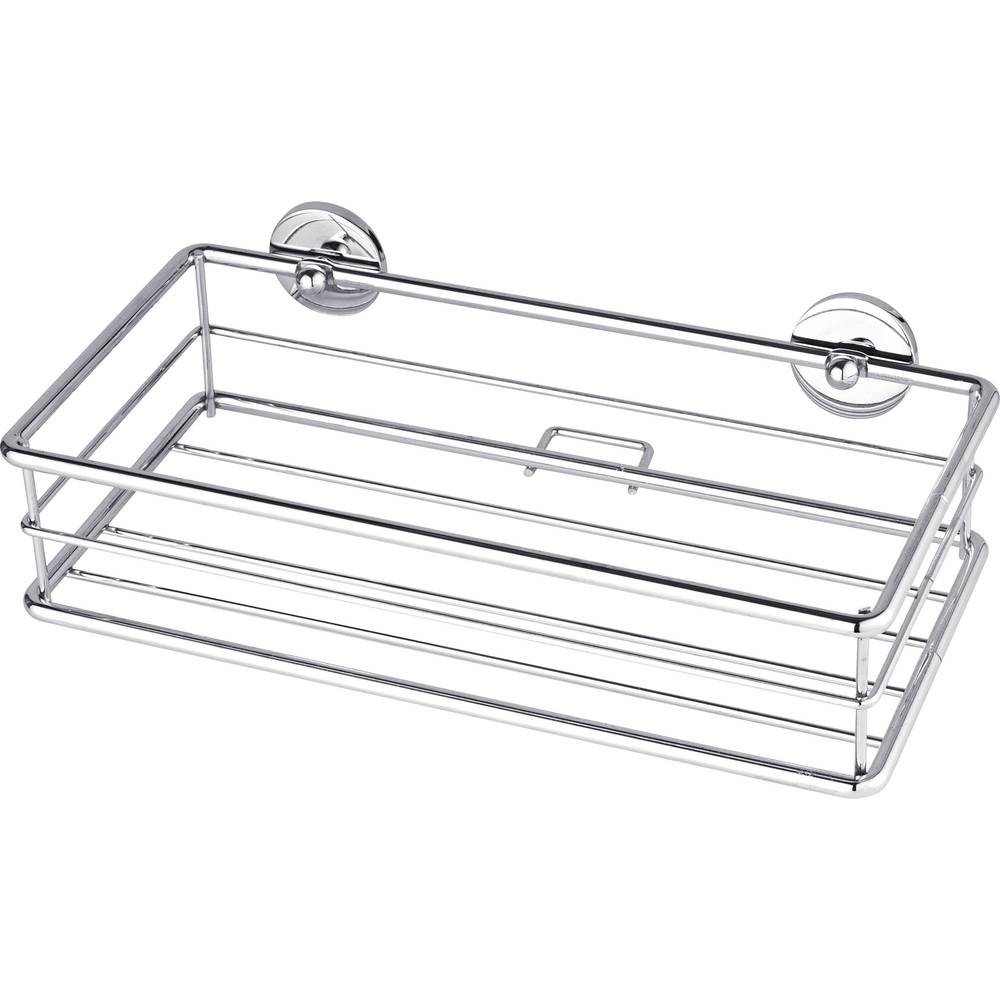 tesa 40213 Baath Plus Panier de douche d'angle en inox argenté