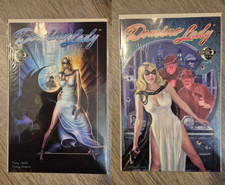 Set of four Domino Lady comics - Moonstone Books - bagged and boarded