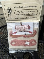 New Pincushion Kit Counted Cross Stitch Sampler Recreations - Alyce Schroth